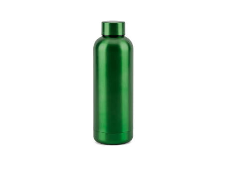 ODIN METTALIC. Flasche aus 90% recyceltem Edelstahl 550 mL