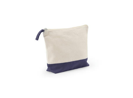 DAPHNE. Kosmetiktasche aus 100 % Baumwolle (340 g/m²), zweifarbig