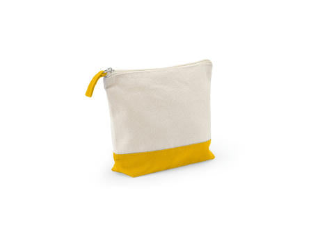 DAPHNE. Kosmetiktasche aus 100 % Baumwolle (340 g/m²), zweifarbig