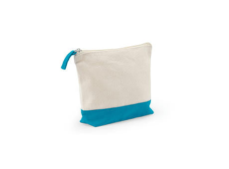 DAPHNE. Kosmetiktasche aus 100 % Baumwolle (340 g/m²), zweifarbig