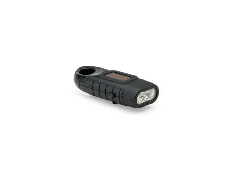 SOLARKY. Kompakte 0.5 W ABS-Taschenlampe mit 3 weißen LEDs mit 90 Lumen