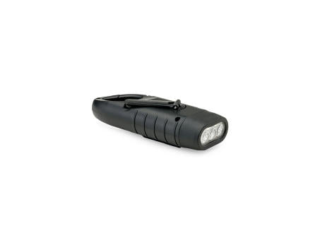 SOLARKY. Kompakte 0.5 W ABS-Taschenlampe mit 3 weißen LEDs mit 90 Lumen