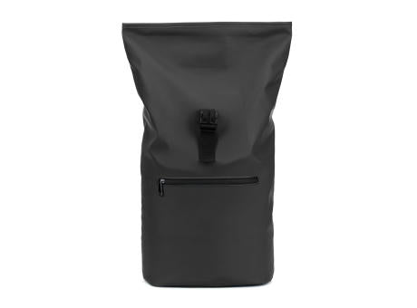 PORTLAND. Roll-Top-Rucksack aus PU mit Laptopfach, 16“