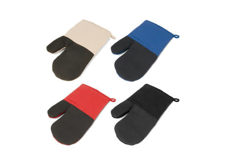 LAWSON. Ofenhandschuh aus 100 % Baumwolle mit Silikon auf einer Seite