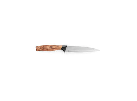 BAHARAT. Set aus 3 Küchenmessern mit Edelstahlklinge und ergonomischem Griff