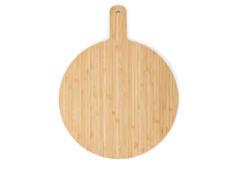 CHEESANO. Rundes Servierbrett aus Bambus