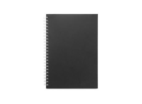 SCHILLER. Notizblock A5 mit flexiblem Cover, hergestellt aus 100 % Recyclingpapier