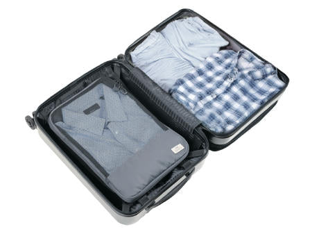 TROIKA Reise-Kompressionstasche BLUE CYCLE PACKING SHIRTS