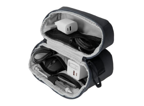TROIKA Kabeltasche BLUE CYCLE TECH 2 GO