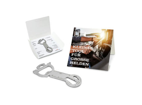 Geschenkartikel: ROMINOX® Key Tool Truck / LKW (22 Funktionen) im Motiv-Mäppchen Große Helden