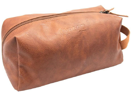 VASAD Klassischer Kulturtasche, Cognac