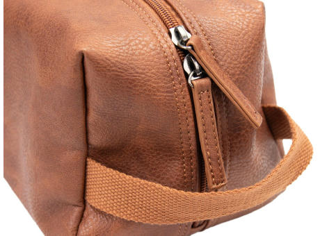 VASAD Klassischer Kulturtasche, Cognac