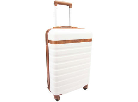 VASAD Classic ABS Trolley, Cremeweiß
