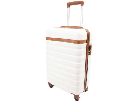 VASAD Classic ABS Trolley, Cremeweiß