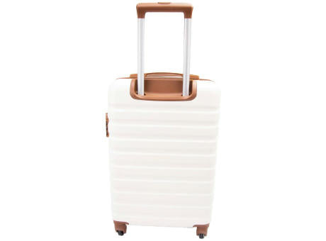 VASAD Classic ABS Trolley, Cremeweiß