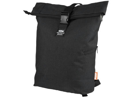 Recycle Bags Rucksack RPET, Schwarz