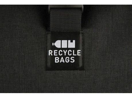 Recycle Bags Rucksack RPET, Schwarz