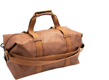 VASAD Klassischer Duffel, Cognac