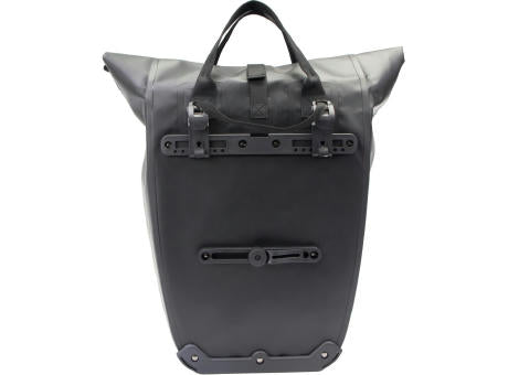VASAD All Weather Urban Fahrradtasche, Schwarz