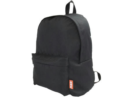 Recycle Bags Basic Rucksack RPET, Schwarz