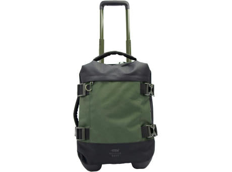 Recycle Bags Cabin Trolley Small, Schwarz-grün