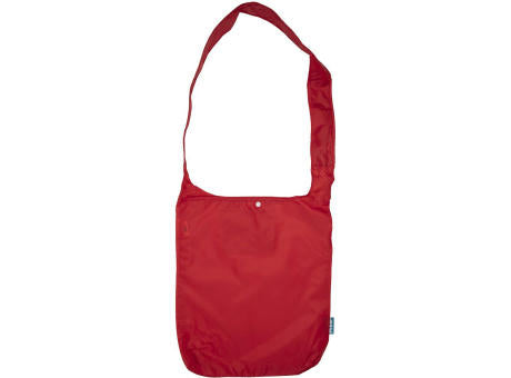 Recycle Bags Faltbare Umhängetasche RPET, Weiß