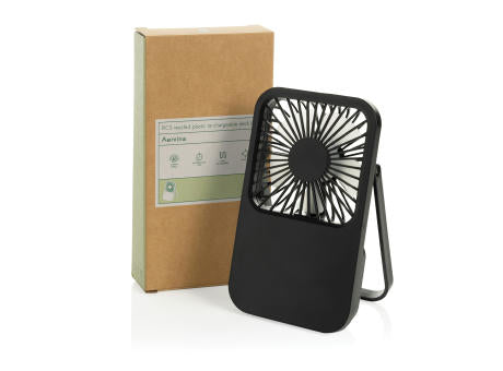 Aervina wiederaufladbarer Tischventilator aus RCS rec. ABS