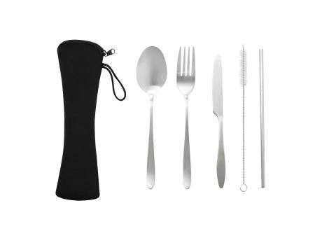STELLOKIT - Edelstahl-Besteckset, 5-teilig