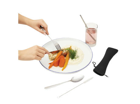 STELLOKIT - Edelstahl-Besteckset, 5-teilig