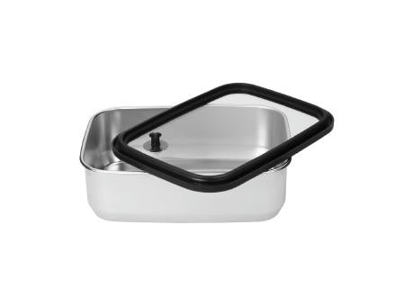 Edelstahl-Lunchbox mit Glasdeckel "RILO", 1100 ml