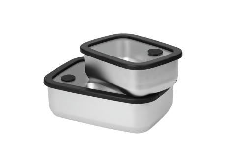 Edelstahl-Lunchbox mit Glasdeckel "RILO", 1100 ml