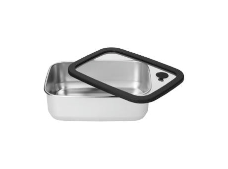 Edelstahl-Lunchbox mit Glasdeckel "RILO", 1100 ml
