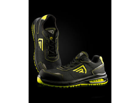 WORKWEAR SHOES BERYL S/35 BLACK/FLUOR YELLOW