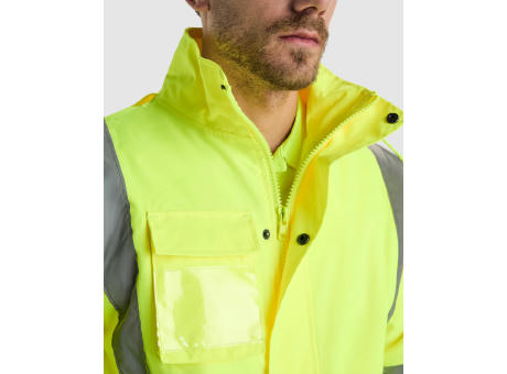 HOCHSICHTBARER PARKA MERAK S/S FLUOR YELLOW