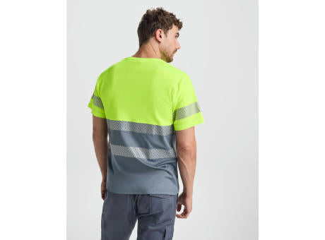 HOCHSICHTBARES T-SHIRT TAURI S/S FLUOR YELLOW