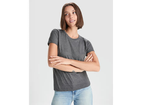 T-SHIRT FOX WOMAN S/S HEATHER BLACK