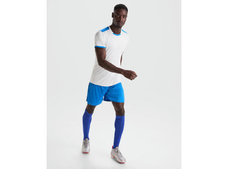 SPORTBEKLEIDUNG RACING S/S WHITE/ROYAL BLUE