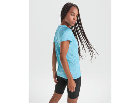 T-SHIRT AUSTIN WOMAN S/S HEATHER BLACK