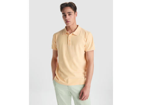 POLOSHIRT COBAIN S/XS SWEET YELLOW WASH