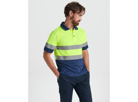 HOCHSICHTBARES POLOSHIRT POLARIS S/S FLUOR YELLOW