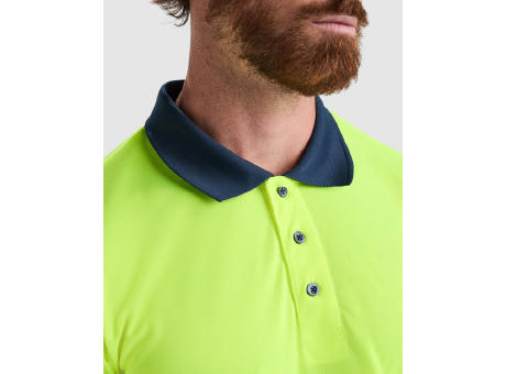 HOCHSICHTBARES POLOSHIRT POLARIS S/S FLUOR YELLOW