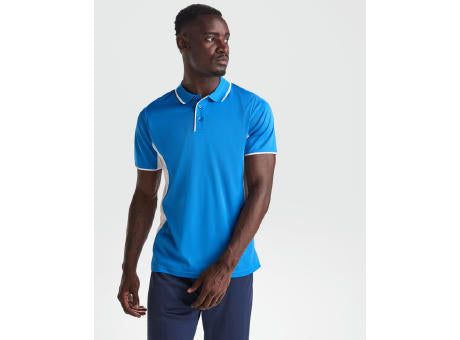 POLOSHIRT MONTMELO S/S WHITE/BLACK