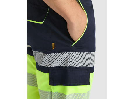 HOCHSICHTBARE SHORTS LADA S/S LEAD/FLUOR YELLOW