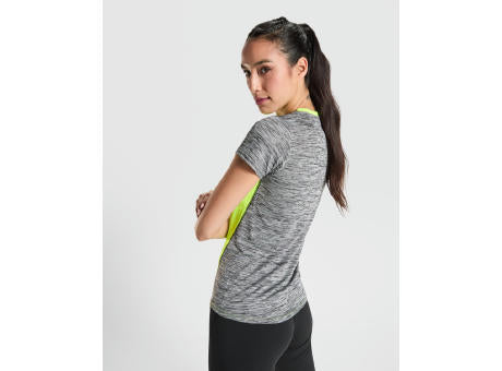 T-SHIRT ZOLDER WOMAN S/S WHITE/HEATHER BLACK