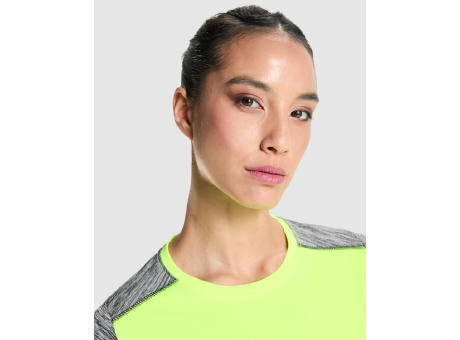 T-SHIRT ZOLDER WOMAN S/S WHITE/HEATHER BLACK