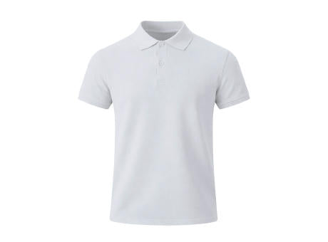 Erwachsene Weiß Polo-Shirt Charles