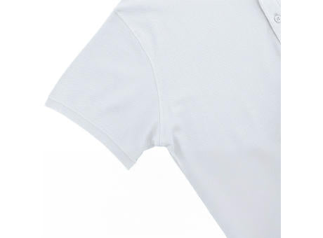Erwachsene Weiß Polo-Shirt Charles