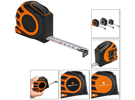 Automatik-Bandmaß "Speed Tape 5 M grau"
