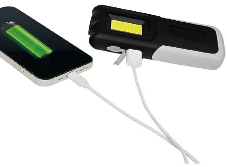 Aufladbare LED Leuchte mit Dualbetrieb "Hybrid Power Light 500 L"
