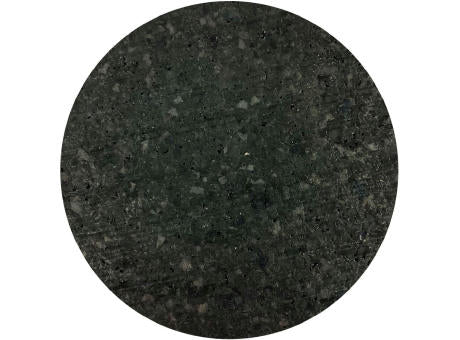 RECY-pad, Untersetzer 100 mm rund , ca. 3 mm dick aus recyceltem Autoreifen